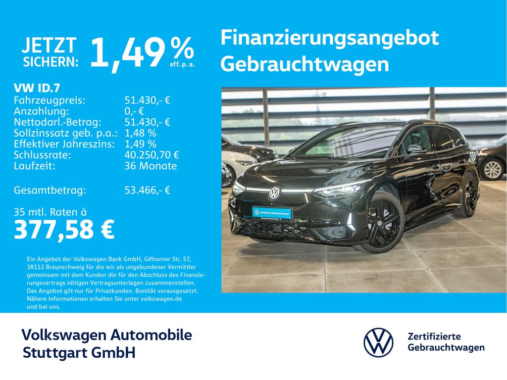 ID.7 Tourer GTX Navi P-Dach AHK Kamera