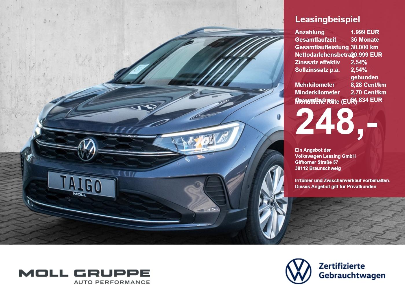 Volkswagen Taigo Life 1.0 l TSI OPF DSG KLIMA ACC LM