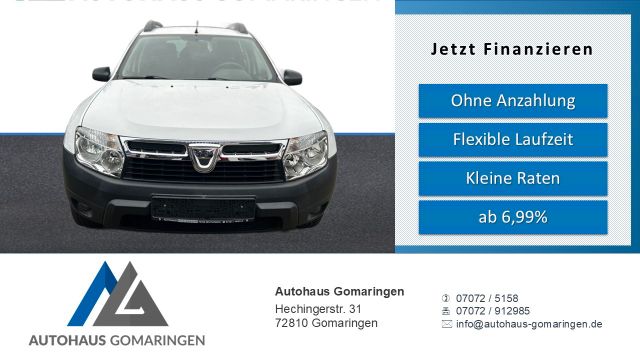 Dacia Duster 4x2* Klima*FES*8-fach BR*1.Hand*