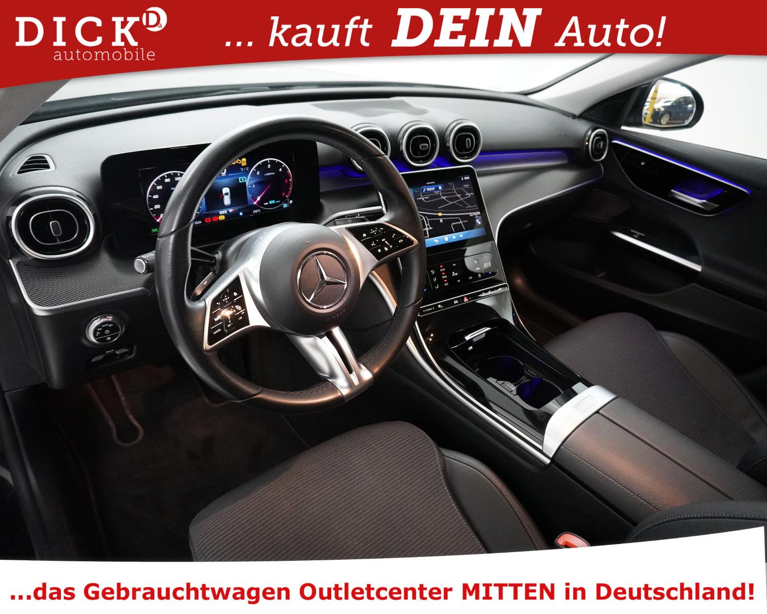 Mercedes-Benz C 220 C220d T 9G 2X Avantg NAV+VIRTU+KAM+LEDER+SHZ+LED, миниатюра 8