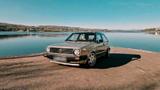 Volkswagen Golf 2 Polarsilber 1,3 - VW Golf von 1986