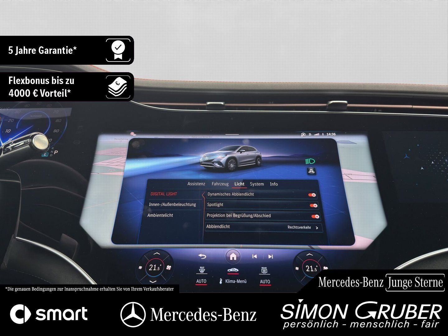 Fahrzeugabbildung Mercedes-Benz EQE 500 4M SUV AMG Hyper Airmatic HUD AHK