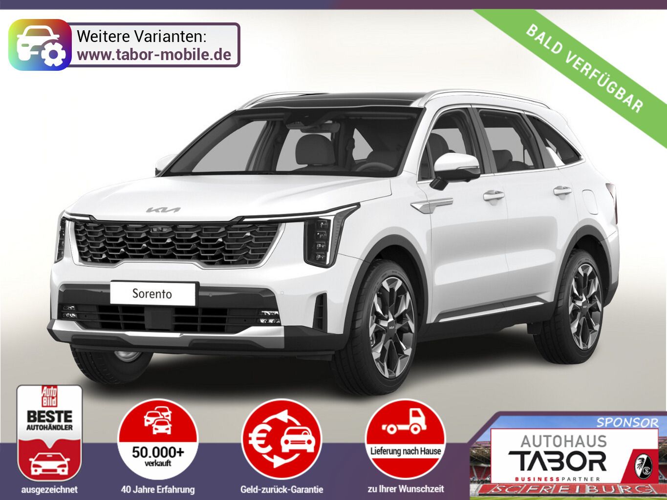 Kia Sorento 4WD 7S Pano Bose HUD eHK ACC UVP-28%*