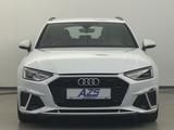 Audi A4 TFSI 40Avant S-line LED AHK SFW Teilleder 1Hd - Audi A4: Weiß, Kombi, Line