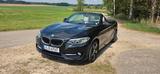 BMW 220i Cabrio Sport Line Sport Line - schwarze BMW 220