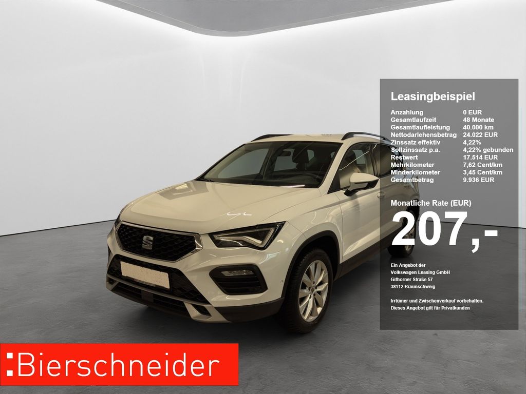 Ateca 1.0 TSI Style LED NAVI ACC SIDEASS PARKASS