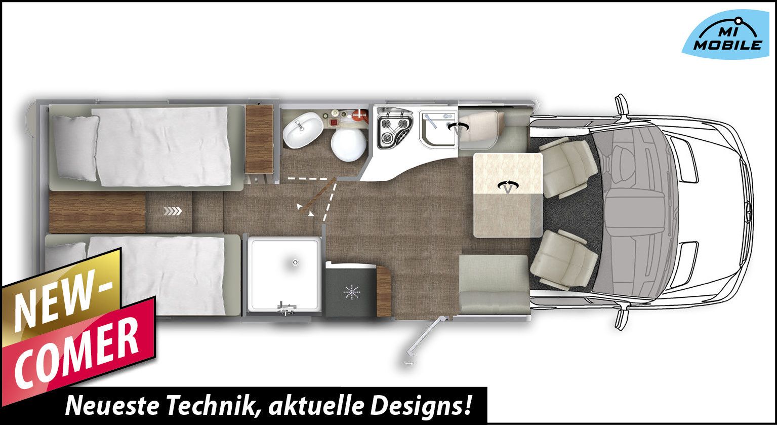 Fahrzeugabbildung Eura Mobil Contura 766 EF *SCHAUSONNTAG 11-16 Uhr*