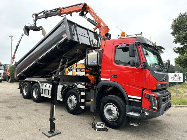 Volvo FMX 420 8X4 TIPPER + CRANE ATLAS 172.3E (2021! 6