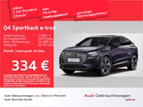Audi Q4 Sportback e-tron 45 Wärmep./20"Zoll/Navi+ - Audi Q4 e-tron Jahreswagen