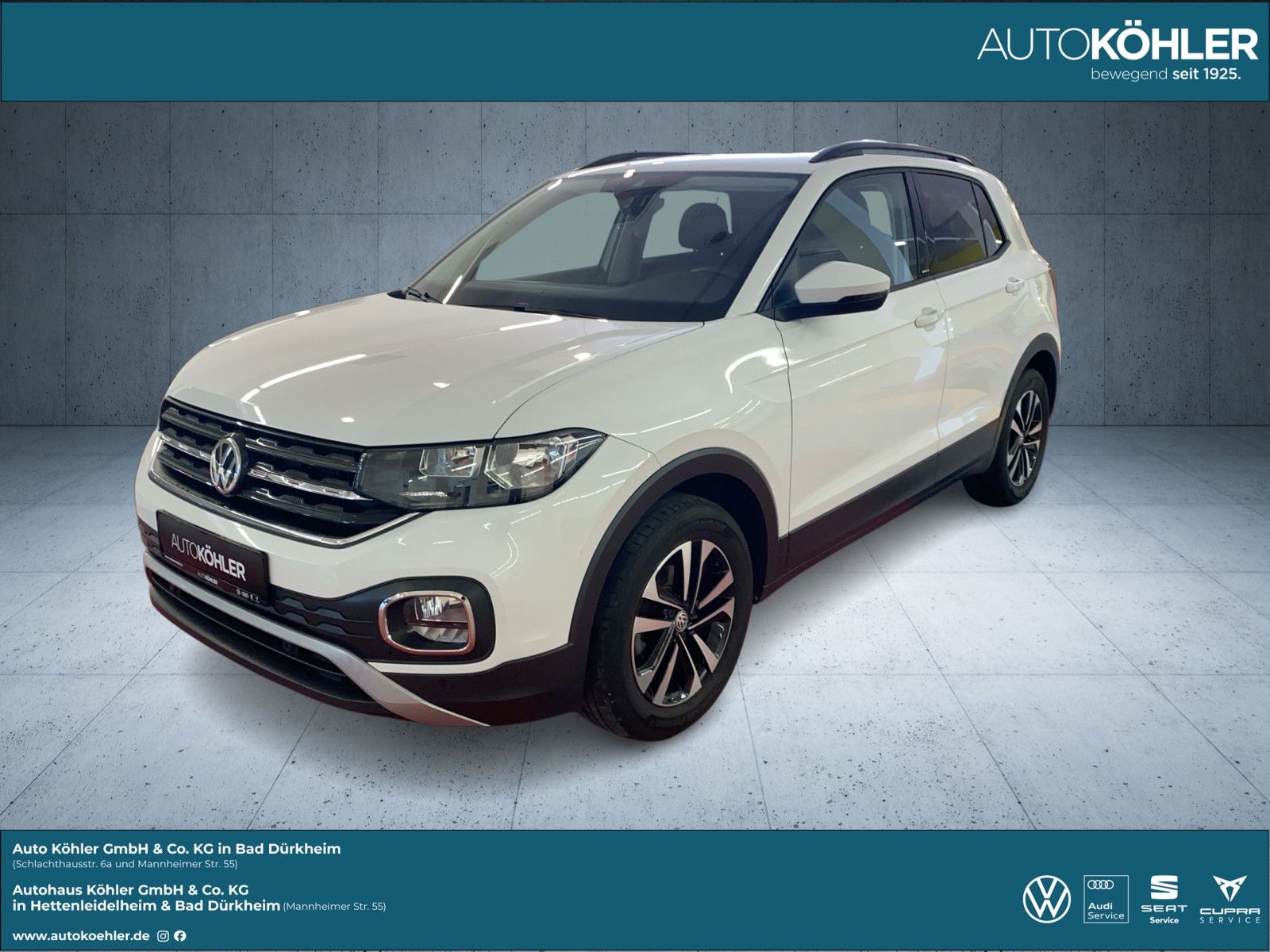 VW T-Cross United - APP - KAMERA - SHZ - PDC - NSW