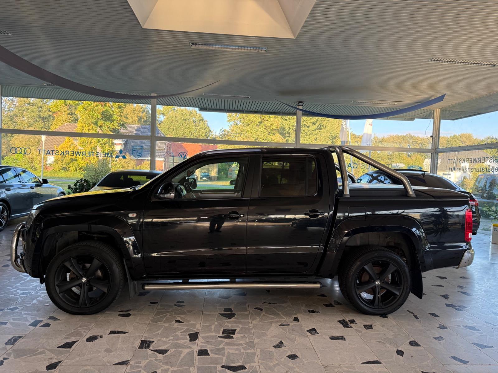 Volkswagen Amarok 2.0 BiTDI 163 ch Highline DoubleCab 4Motion • Cuir • GPS • Attelage 3 t • 19"