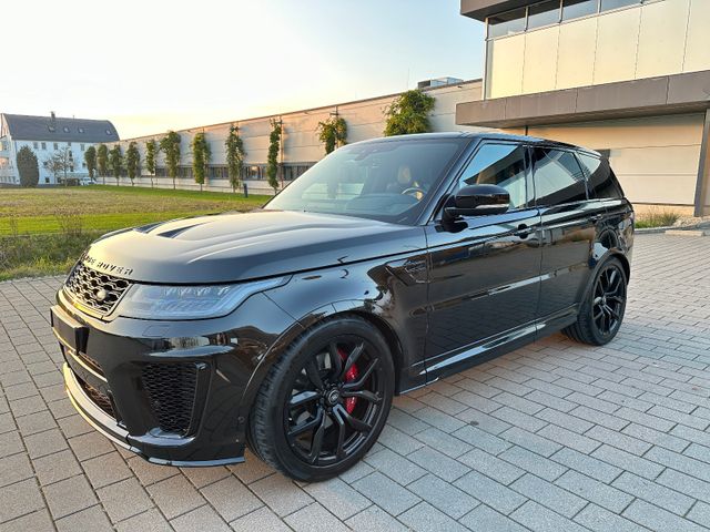 Land Rover Range Rover Sport SVR All Black,Pano,Service Neu