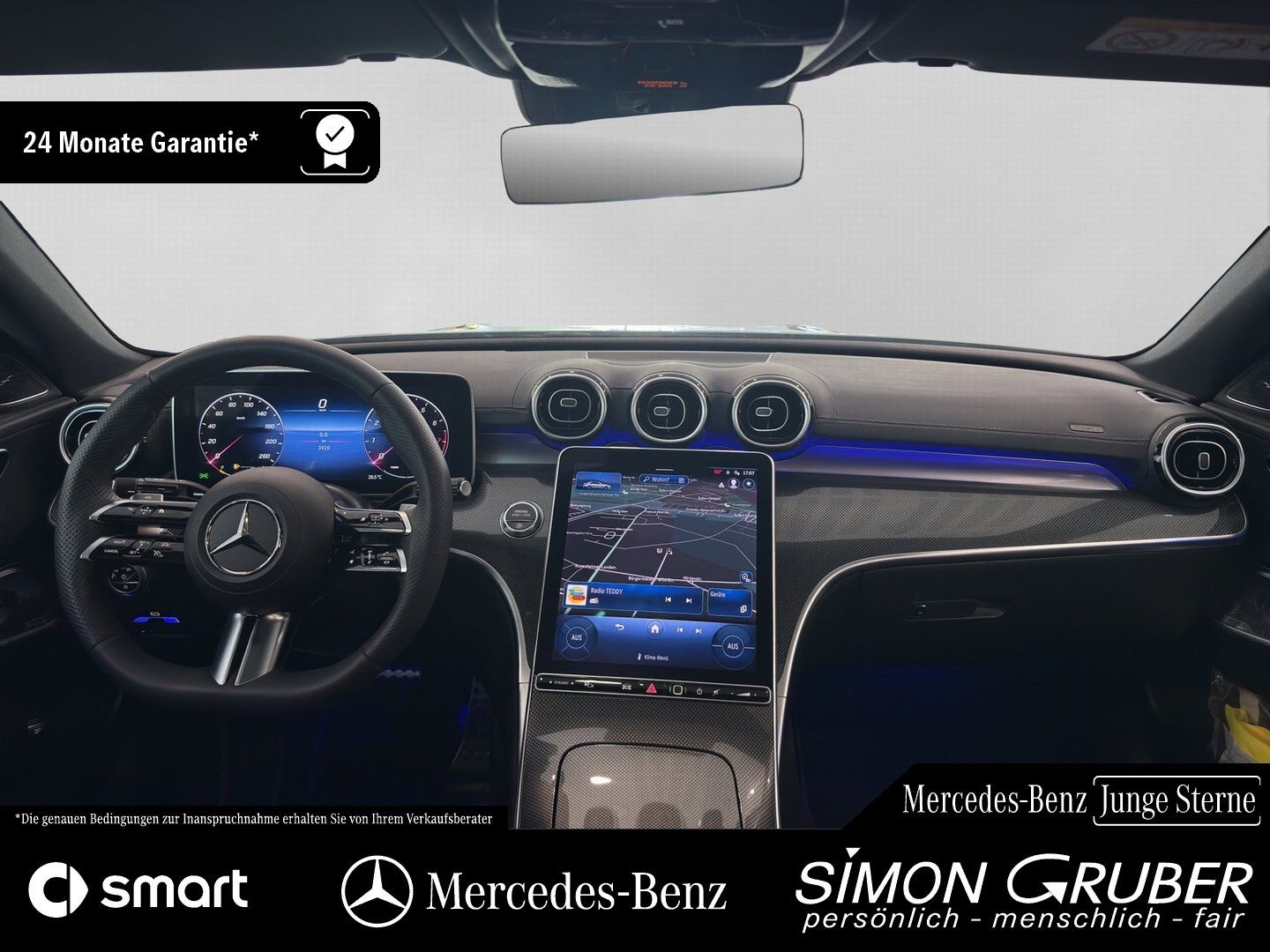 Fahrzeugabbildung Mercedes-Benz C 200 AMG Night Pano Burm Memo 360 Digital Light