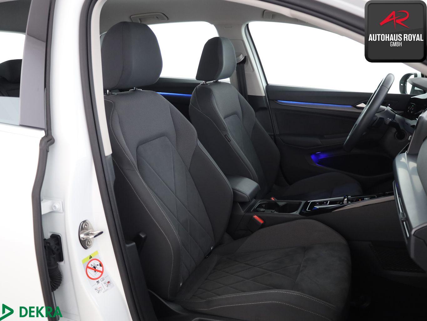 Volkswagen Golf VIII 2.0 TSI STYLE MASSAGE,ACC,TOTWINKEL,SH, миниатюра 11
