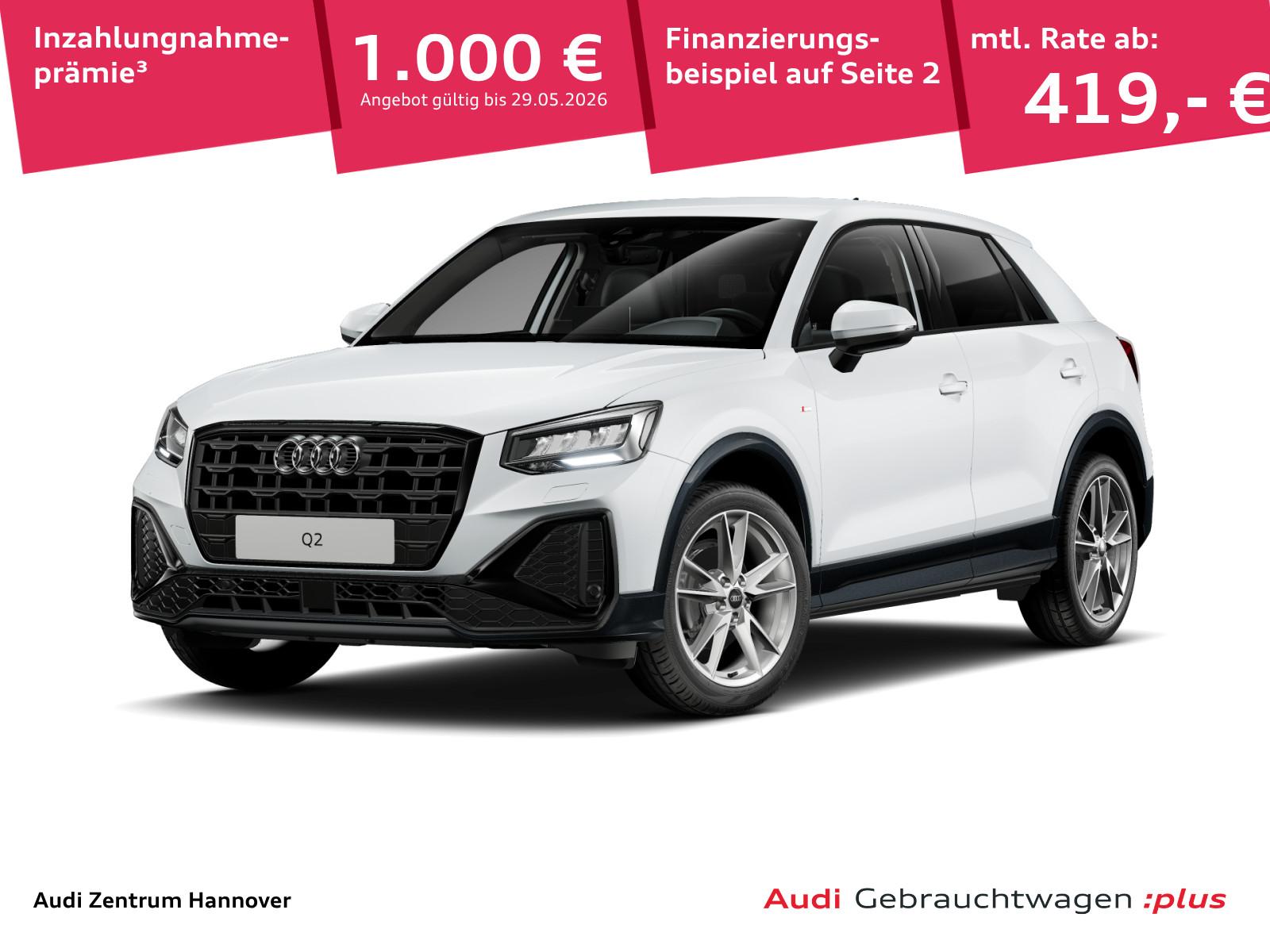 Audi Q2 S line 35 TFSI Kamera AHK virtual