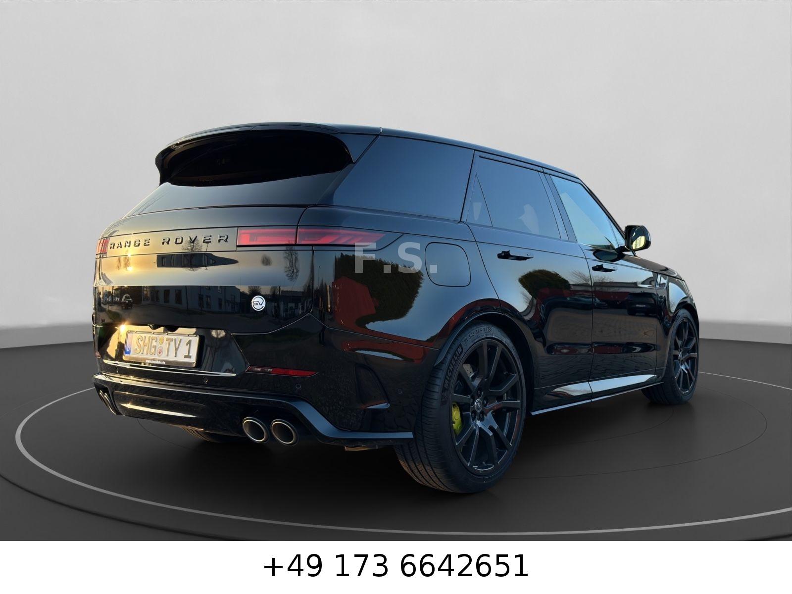 Land Rover Range Rover Sport SV Carbon Bremse und Räder