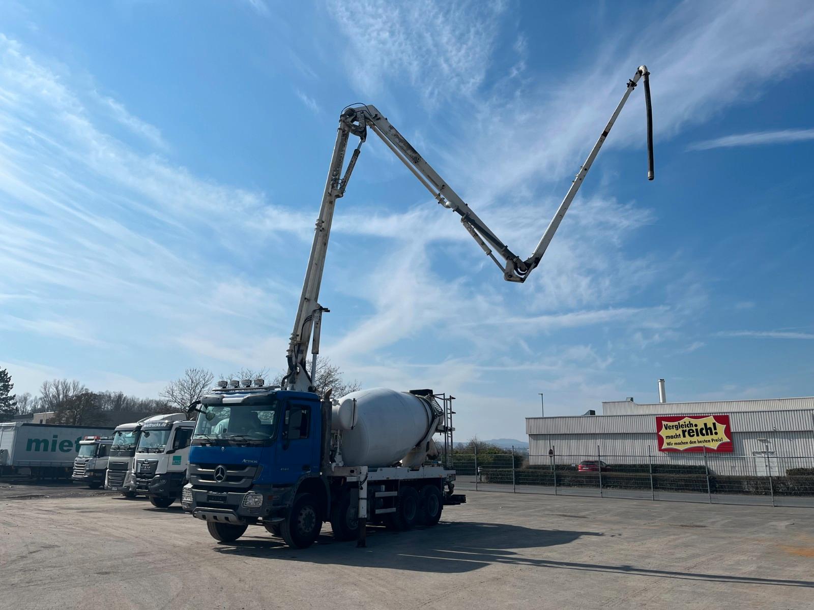 Mercedes-Benz Actros 4144 Schwing 24m , Retarder , Euro 5