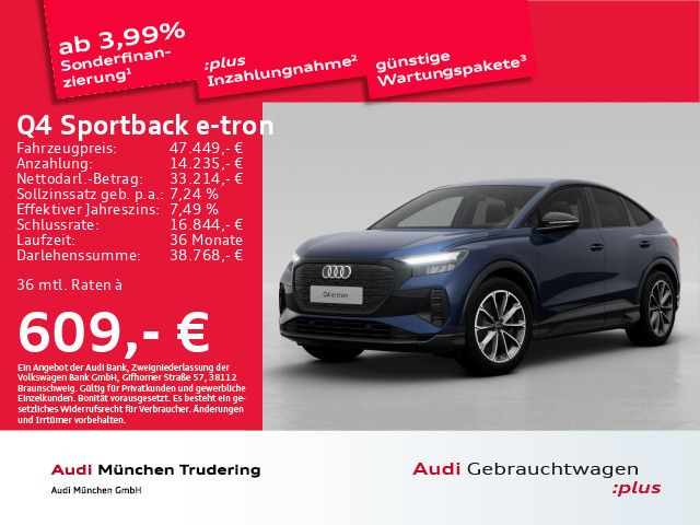 Audi Q4 Sportback e-tron 45 advanced AHK/NaviPro/Kame