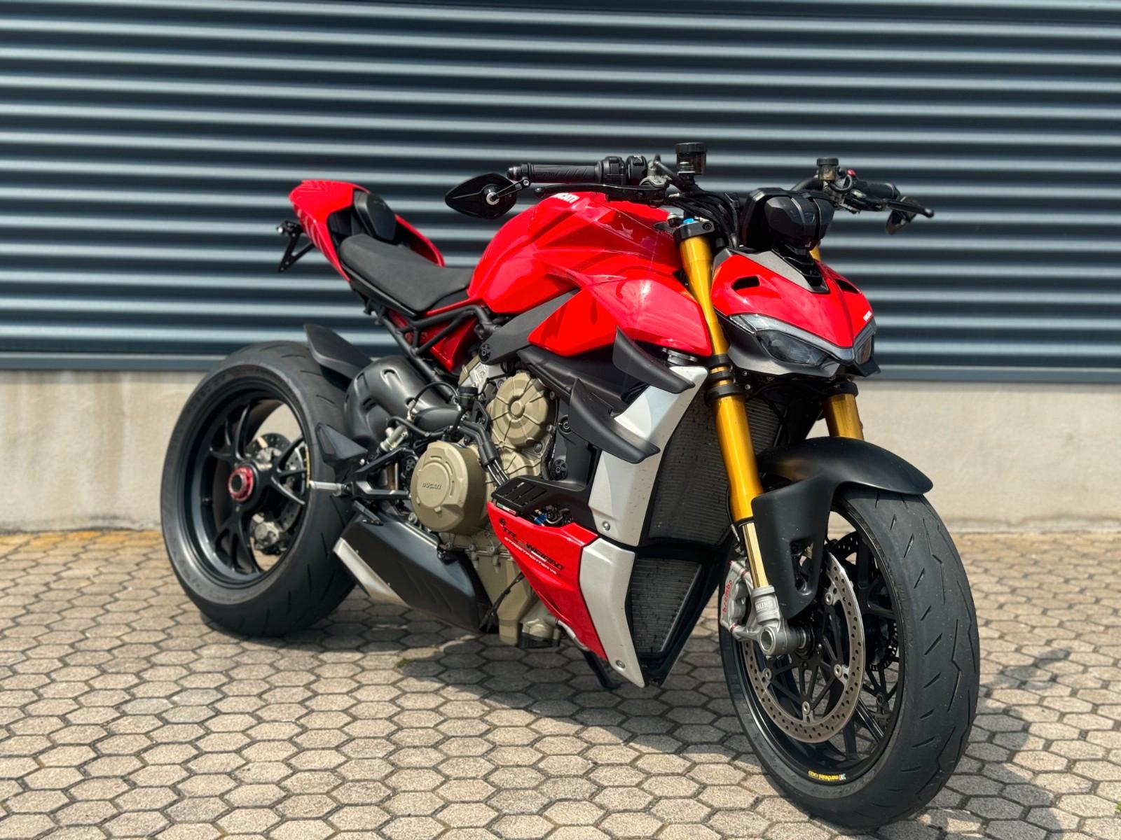 Ducati Streetfighter V4S TOP, kurzes Heck,  EVER RED