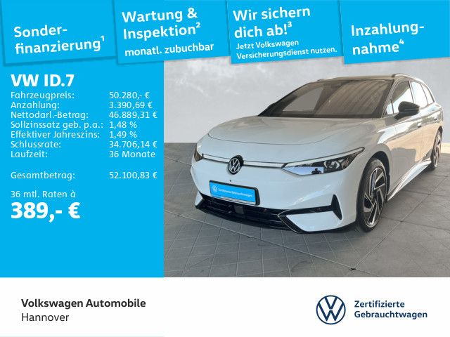 ID.7 Tourer Pro S Black Style AHK Navi Area View