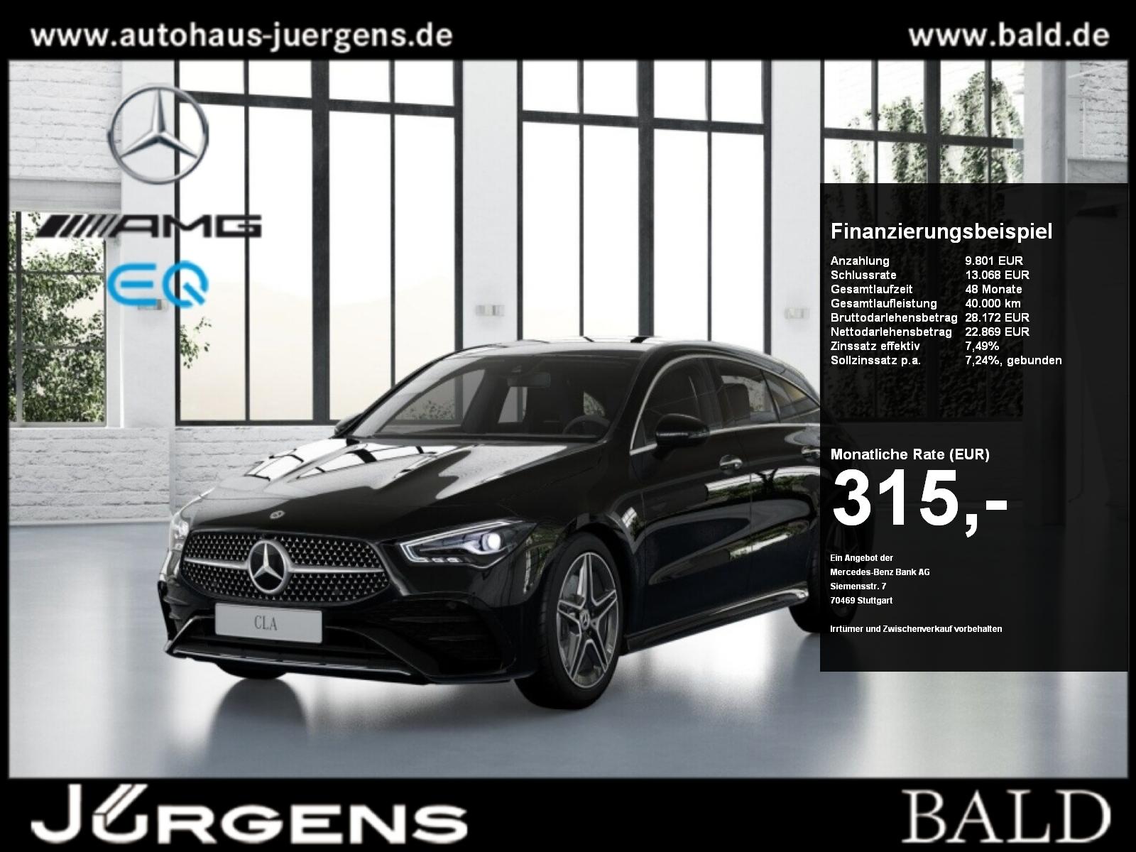 Mercedes-Benz CLA 200 SB AMG-Sport+Amb+LED+Cam+18Zoll+Park