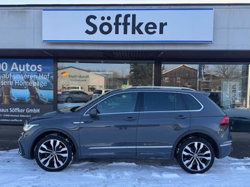 Bild 12 VW Tiguan 2.0 TDI 4M R-Line DSG Leder AHK Pano-SD