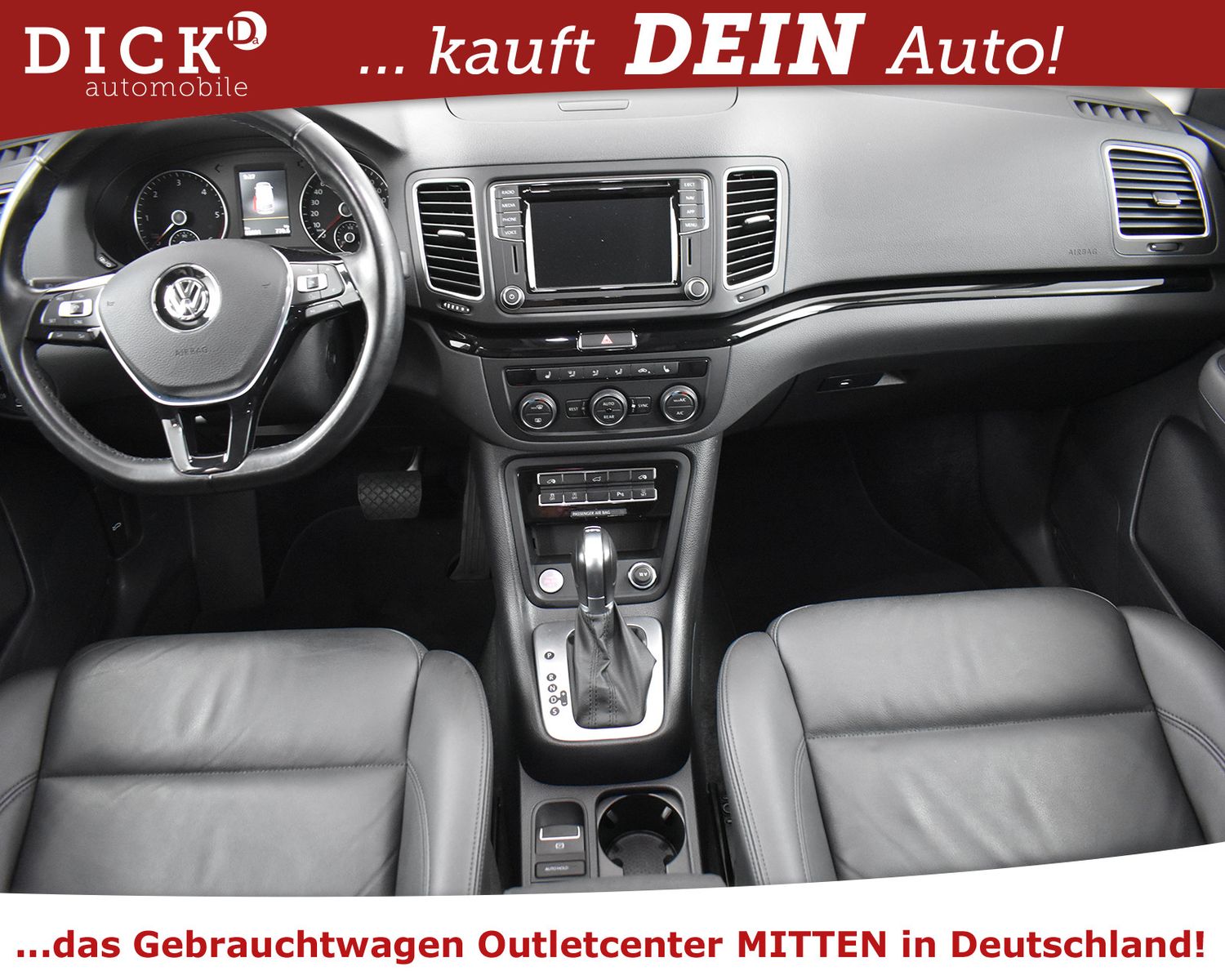 VW Sharan 2.0d DSG Highl NAVI+KAM+XEN+AHK+ACC+LEDER - Image 8