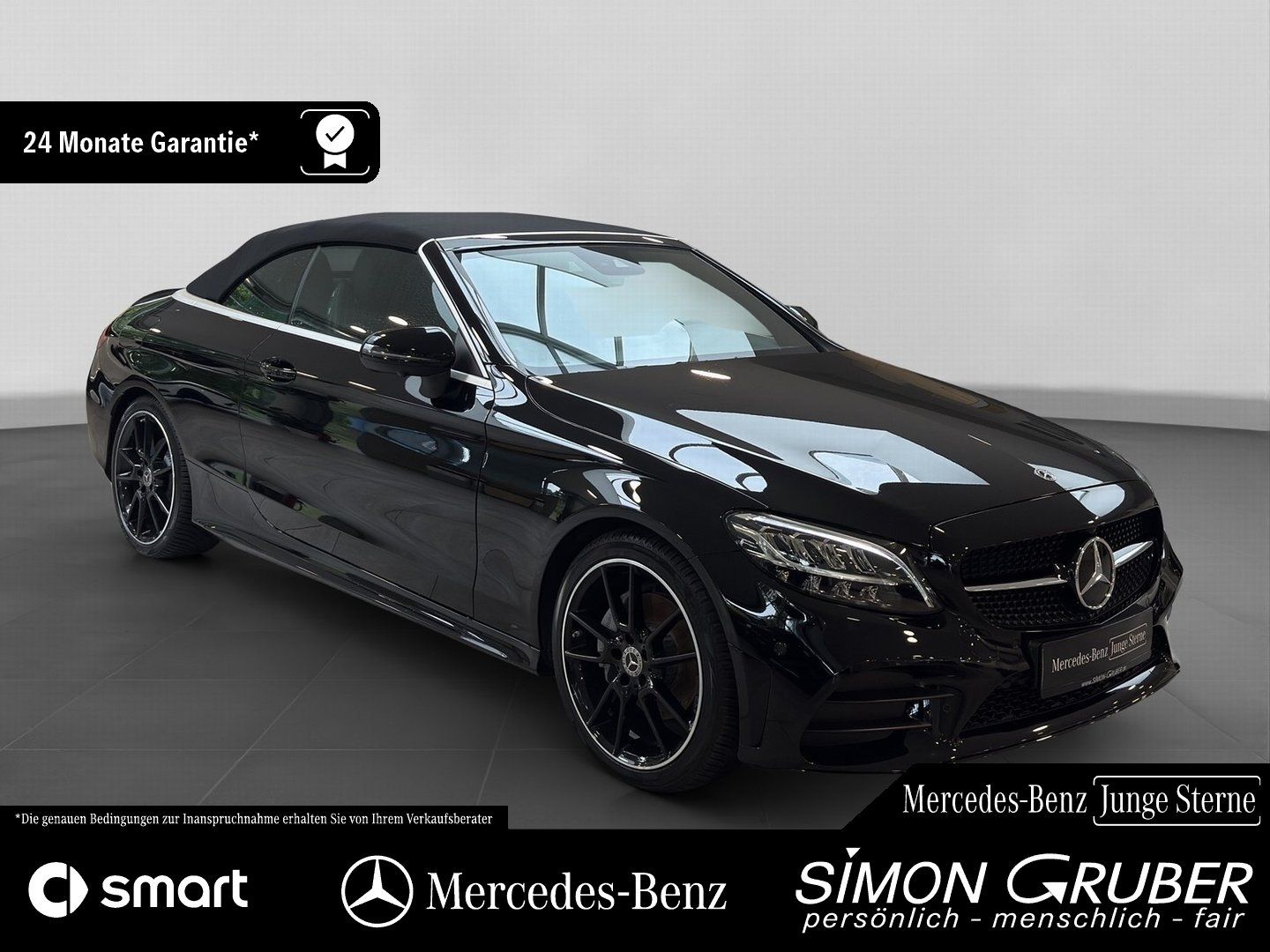 Fahrzeugabbildung Mercedes-Benz C 200 Cabriolet AMG Night Adv Sound 360 AHK