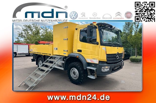 Mercedes-Benz Atego 1324 4x4 Pritsche single bereift AHK