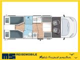Chausson 777 ETAPE LINE / -2025- / EINZELBETTEN & HUBBETT - Teilintegrierter Einzelbetten