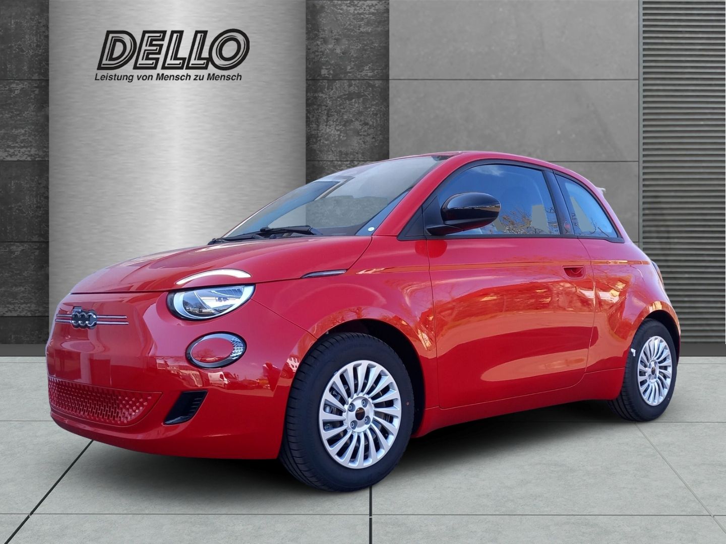 Fiat 500e Red Aktionsleasing Navi Apple CarPlay Andro