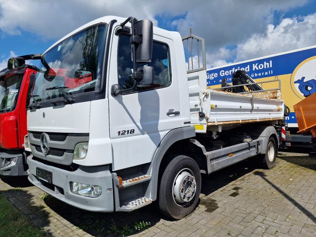 Mercedes-Benz 1218 KK Hiab 077 BS-2/117 TKM/Oel/5+6 Kreis/2xAH