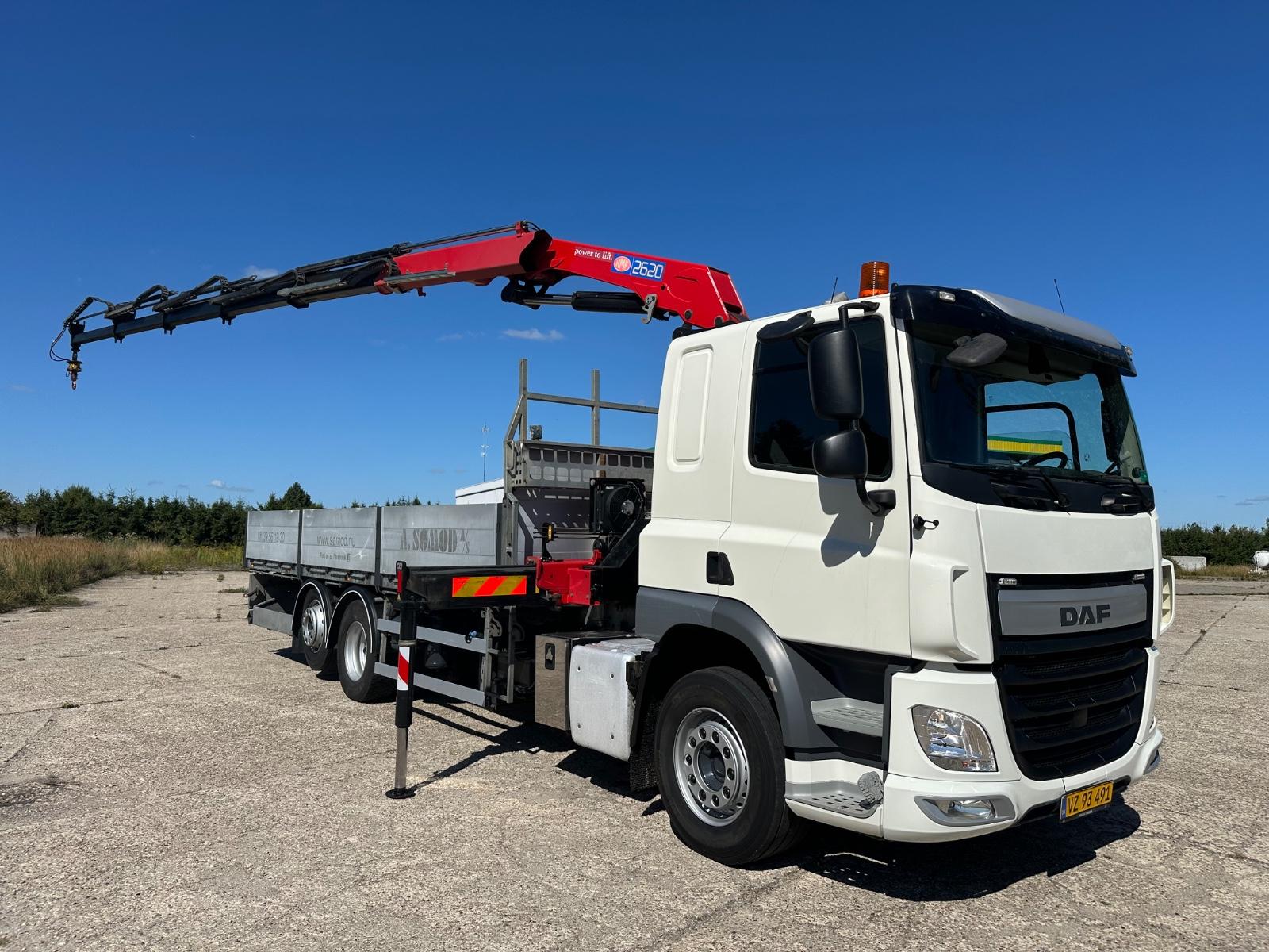 DAF CF 440  6X2  LOW  km 236.000  HNF  2620 k 5