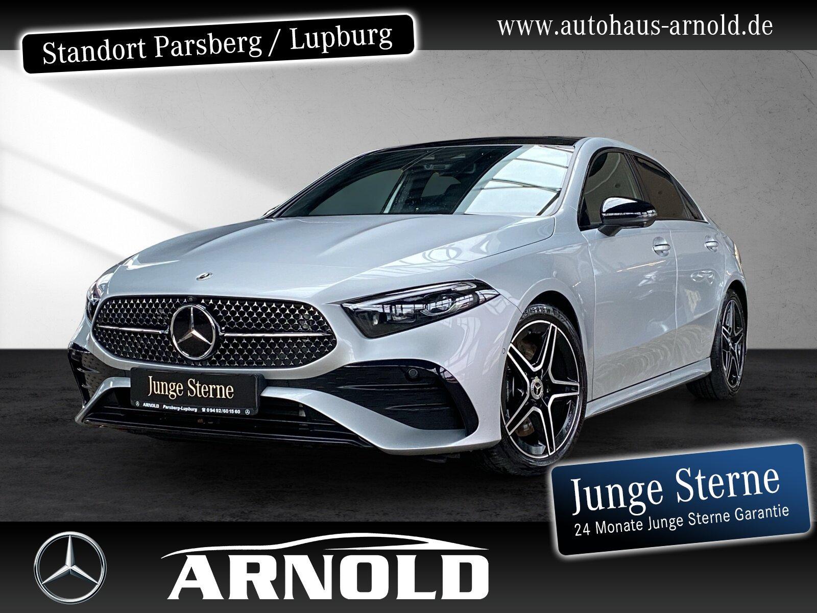 Mercedes-Benz A 250 4M Limousine AMG L Pano HUD Distr 360° AHK