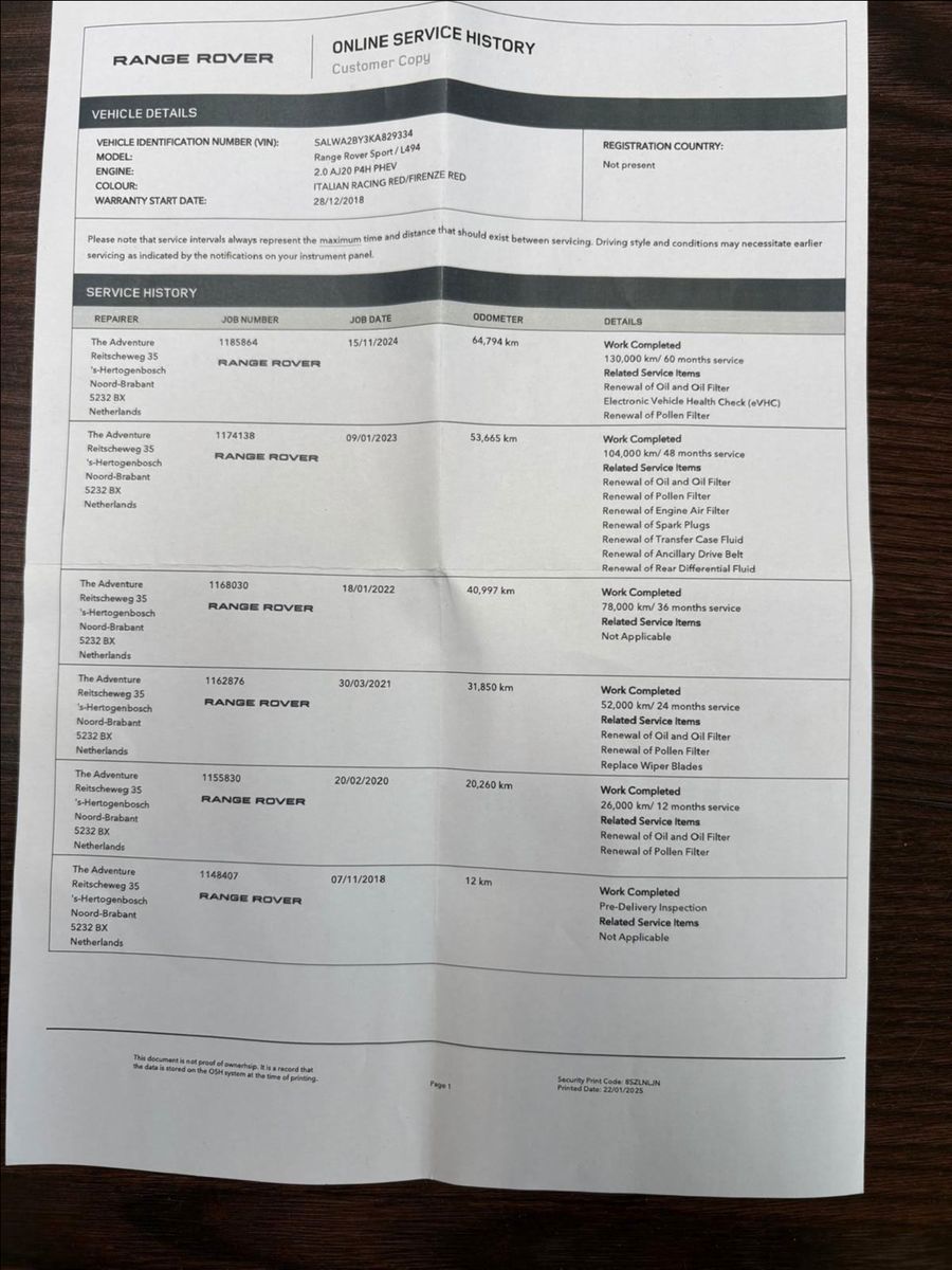 Fahrzeugabbildung Land Rover Range Rover Sport P400e HSE Dynamic, 21 zoll