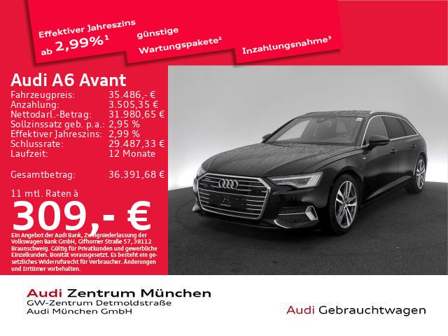 Audi A6 Avant 45 TDI qu. S tronic sport AHK/Virtual+/ foto 1