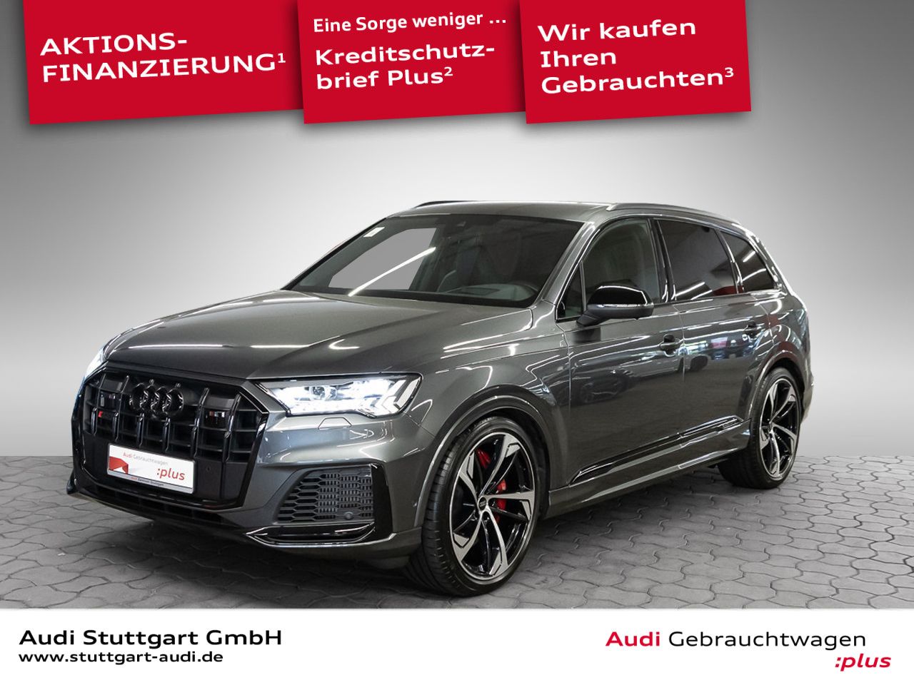 AUDI SQ7 4.0 TFSI quattro HeadUp 360° AHK Matrix 22''