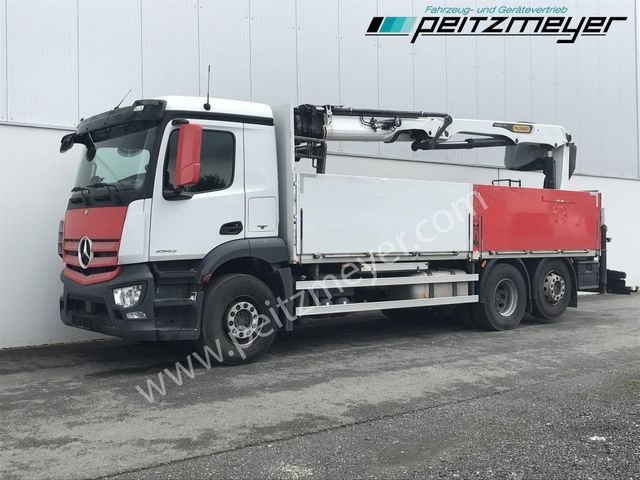 Mercedes-Benz Antos 2543 LL Pritsche . Palfinger PK 20.501 L 3