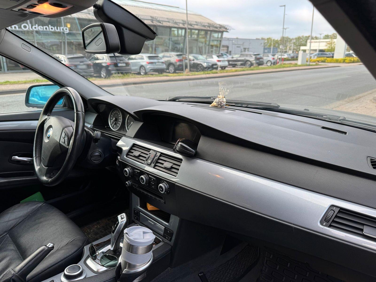 BMW 525 2008 — engine 190 HP (140kW)