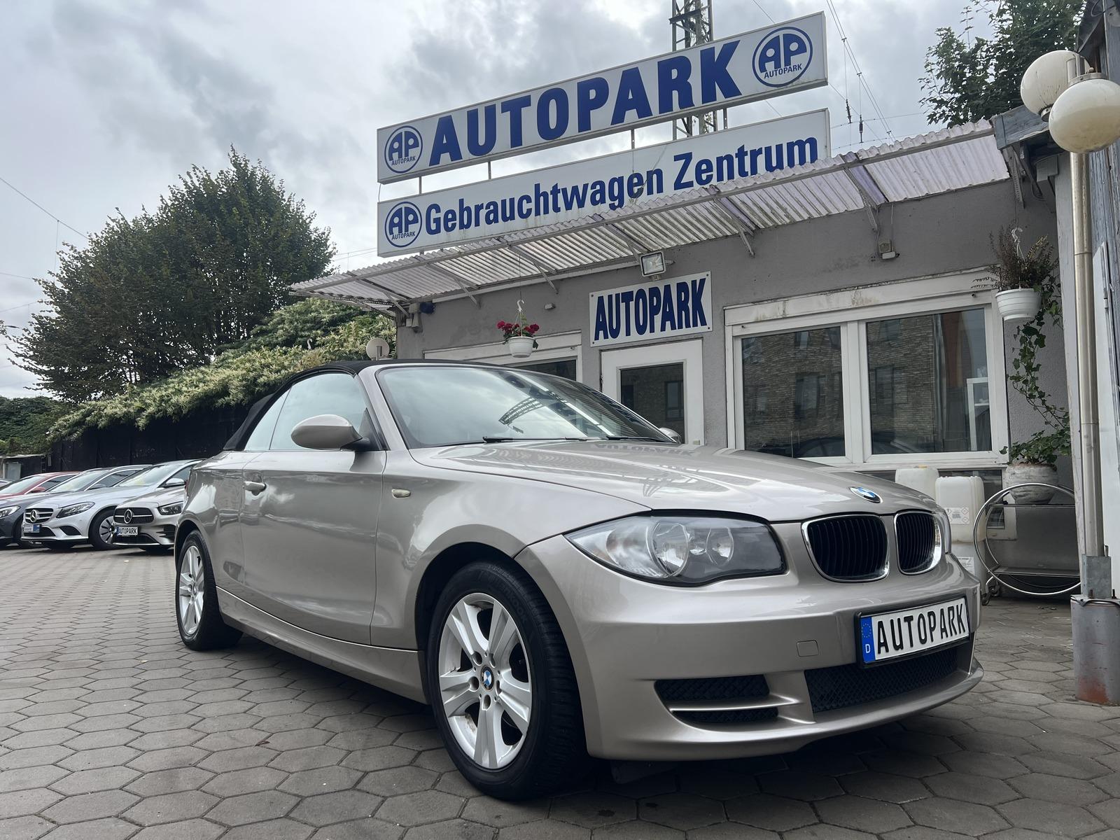 BMW 118i Cabrio*Klima*Navi*Leder*PDC*6 Gang*Alu