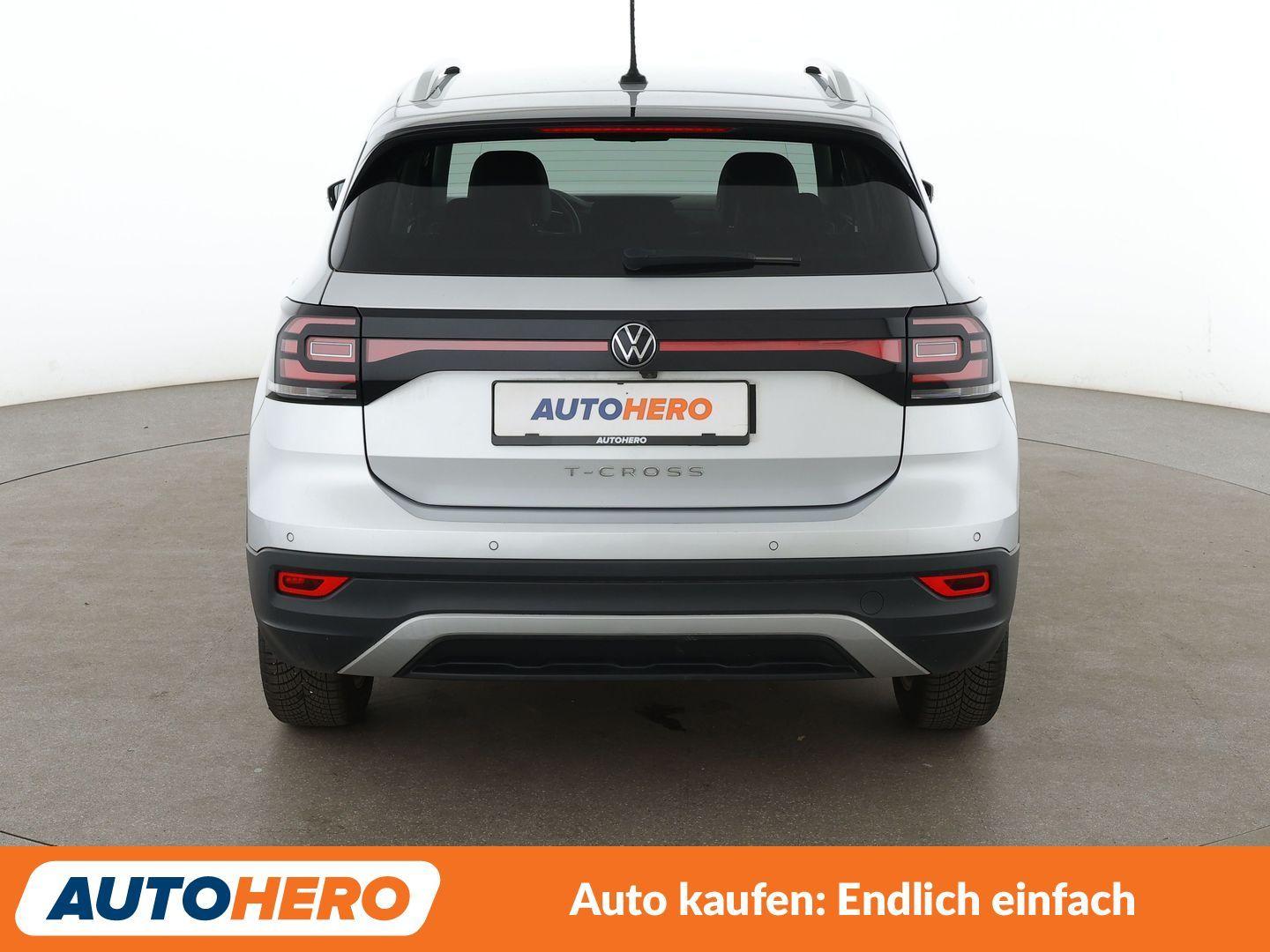 Volkswagen T-Cross 1.0 TSI Style Aut.*NAVI*LED*SPUR*PDC*SHZ, миниатюра 4