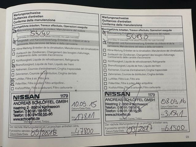 Nissan Qashqai 360 4X4 *PANORAMA*NAVI*TEILLEDER*