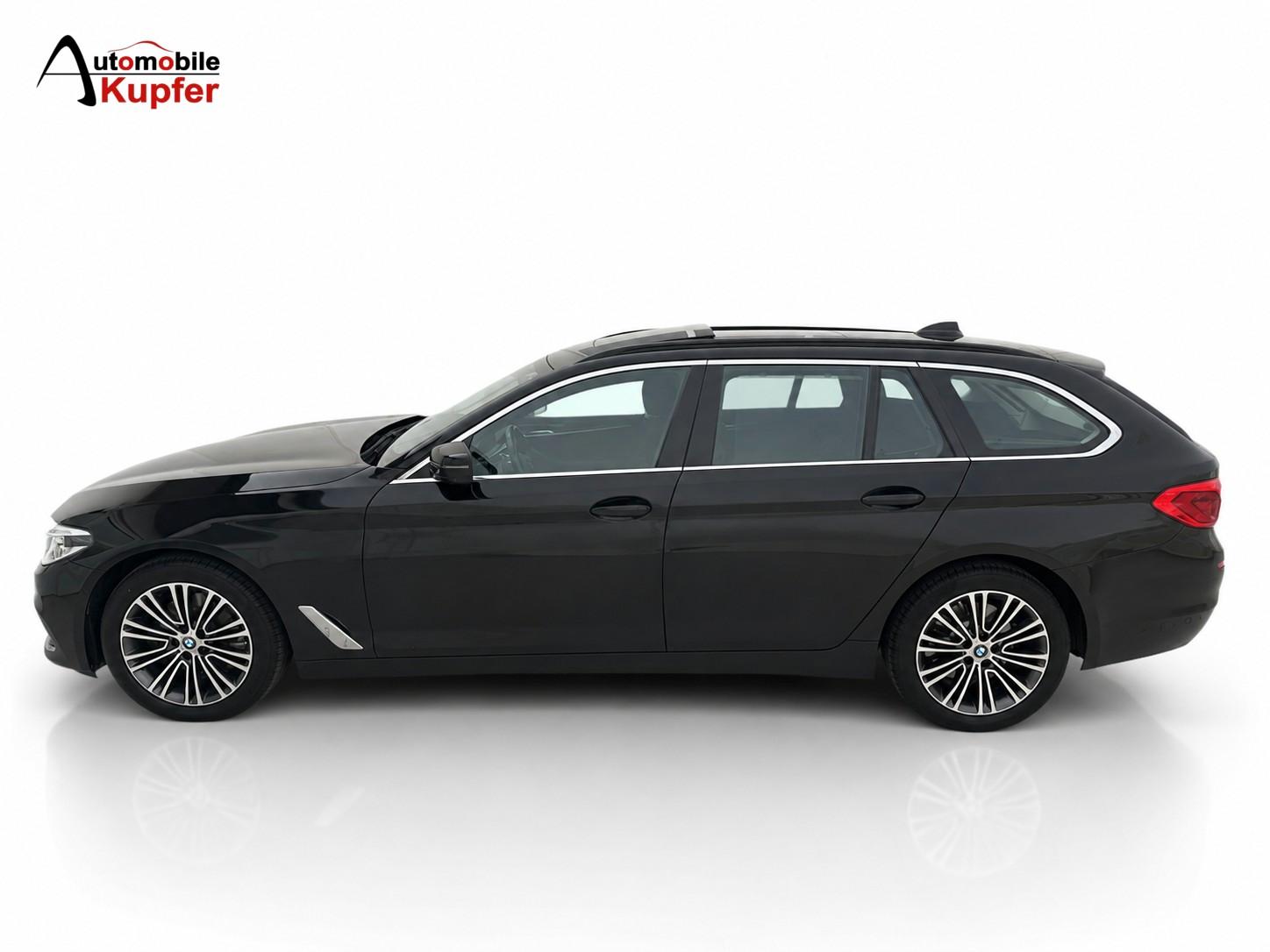 BMW 520 d Touring MH PANO ACC AHK 18" Sportline Alu, миниатюра 4