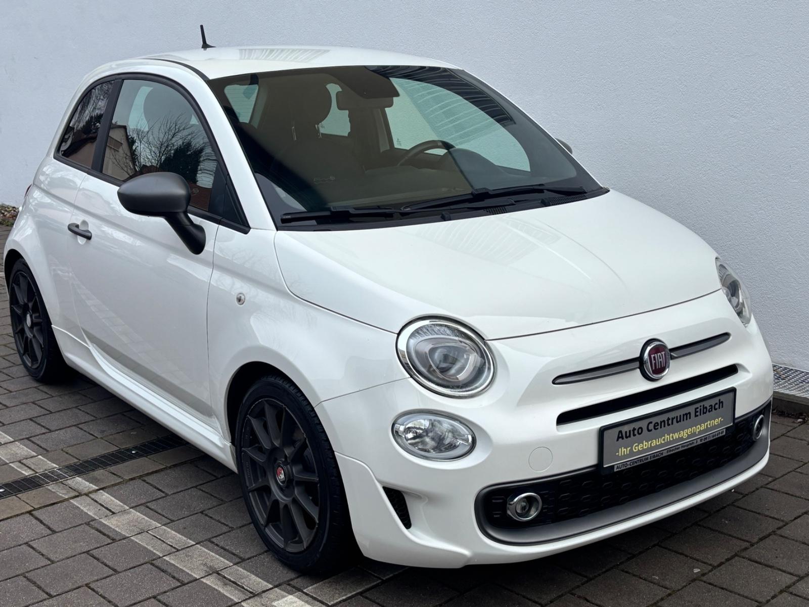 Fiat 500S Navi*DAB*Teilleder*Sportfahrwerk*Alufelgen*