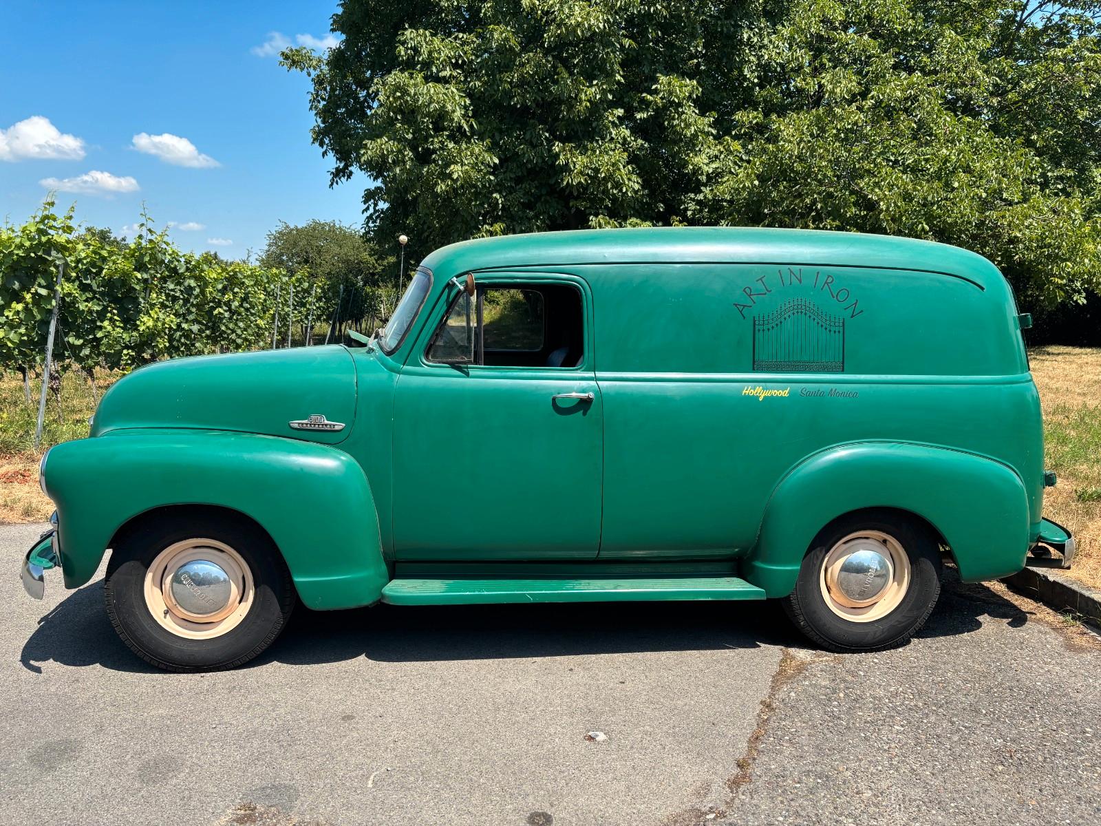 Chevrolet 3100 Panel 1955 1st Series H-Kennz. < 4.200 km