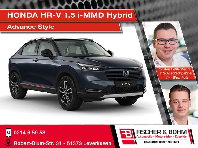 Honda HR-V 1.5 i-MMD Hybrid Advance Style