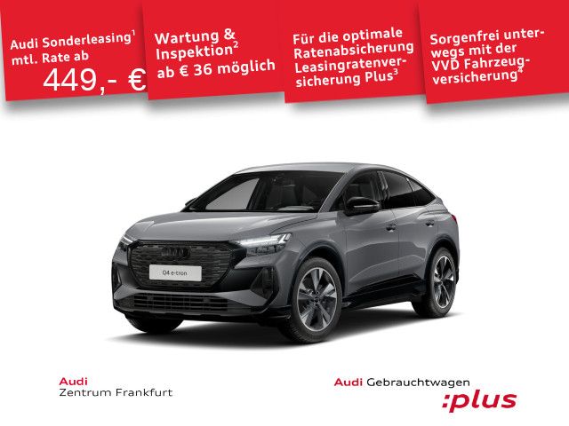 Audi Q4 55 e-tron Sportback S-LINE 360+HUD+AHK+SONOS+