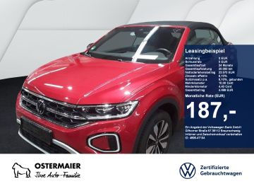 Volkswagen Leasingangebot: Volkswagen T-Roc Cabriolet GOAL 1.0TSI 116PS ACC.KAMERA.NAV