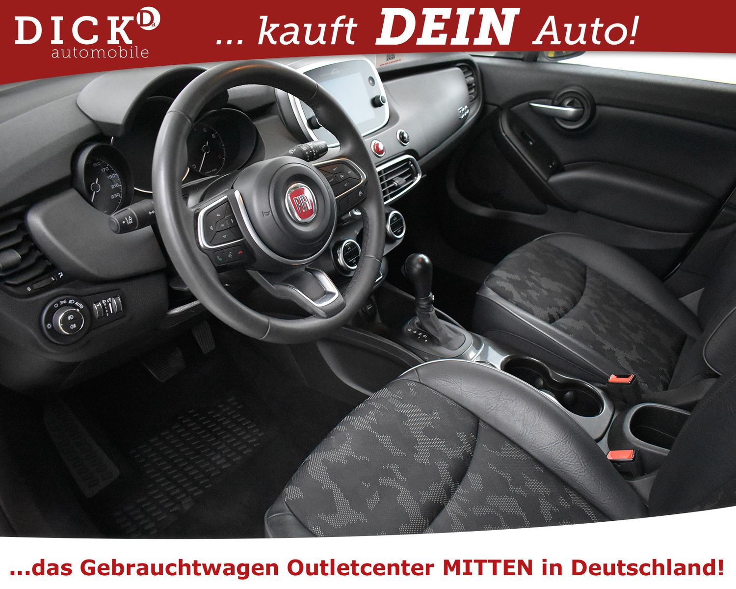 FIAT 500X 1.3 Cross Aut. LEDER+PDC+MFL+TEMP+APPLE+DAB - Image 10