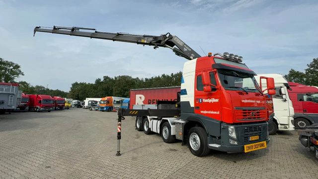 Volvo FH 500 EEV 8X4 Fassi 45 ton/meter Manual AHK NL